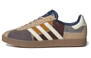 Adidas originals Gazelle Обувь для скейтбординга унисекс, Brown White Blue
