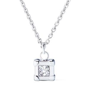 Подвеска Les Gastons Vuitton Trunk, белое золото и бриллианты Louis Vuitton, серебряный