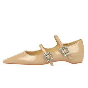 Повседневные однобортные туфли женские QITUMAUL, Black[Hidden Wedge 3Cm]