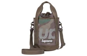 Supreme Полиэстеровая сумка через плечо Regular Unisex Woodland Camouflage