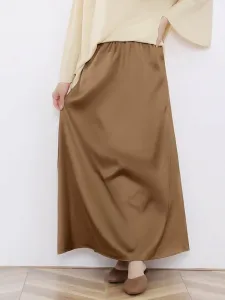 Узкая юбка Длинная юбка Узкая Doux Belle, цвет Coffee