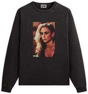 Футболка с длинными рукавами Kith For The Sopranos Adriana Vintage, черный