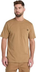 Timberland PRO мужская базовая футболка с карманом, Dark Wheat