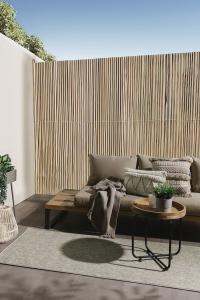 Ковер для дома и улицы айова Benuta - N/A, 80x300 см, серый