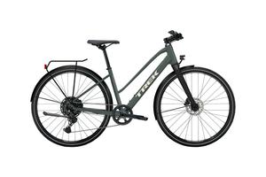Трекинговый велосипед Trek Fx sport al equipped midstep - 28 дюймов - trapez - 2026, grün | keswick green / lichen green splatter