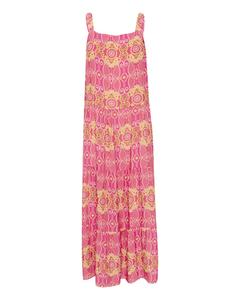 Макси платье Cream Alora, Dark pink