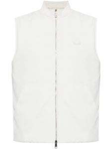 Двусторонний утепленный жилет Moncler, белый