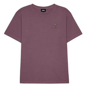 Футболка мужская midweight garment dye coffee martini Dalix, Plum