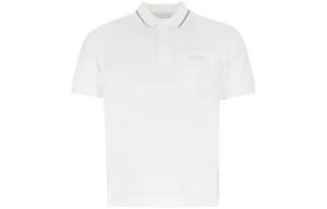 Рубашка поло мужская белая Prada, белый