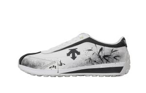 DESCENTE Cron Racer Cangmo Bamboo Shadow Abrasion Resistant низкие повседневные кроссовки Unisex черный белый