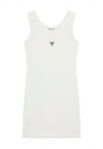 Платье-Миди из трикотажа Guess, Weiß