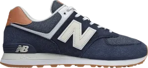 Кроссовки New Balance 574 'Natural Indigo Mahogany', синий