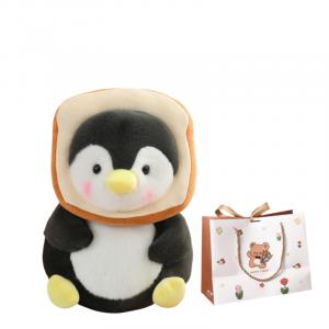 Милые плюшевые игрушки пингвины в виде чашки молочного чая, высота 30см/40см OU DI PIG