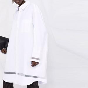 Платье с длинными рукавами женское белое Maison Margiela