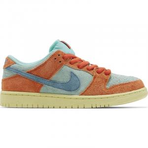 Кроссовки Nike Dunk Low SB 'Orange Emerald Rise', оранжевый/мультиколор