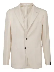 Шерстяной пиджак Tagliatore, белый