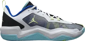 Кроссовки Jordan One Take 4 White Copa Lime, белый