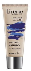 Lirene Dermoprogram Nature Matt матирующий флюид для лица, 12 Naturalny