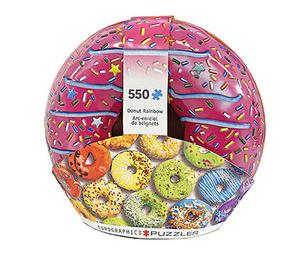 EurographicsPuzzle Tin Donut Rainbow, 550 шт.