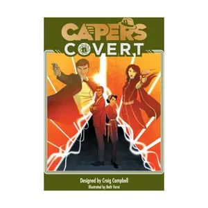 Capers - Covert (POD, Standard Color), Role Playing Games (Nerd Berger Games), мягкая обложка