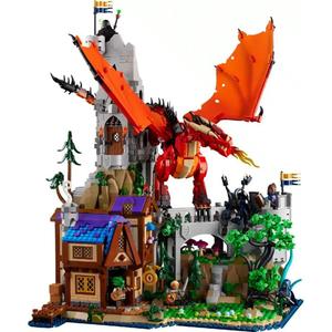 LEGO Конструктор Dungeons & Dragons Red Dragon Legend, 3745 деталей, 6 фигурок, 21348