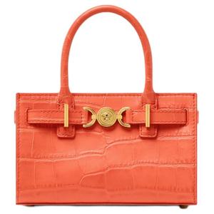 VERSACE Сумка Medusa '95 из коровьей кожи, шоппер, сумка через плечо, кроссбоди, мини-сумка для женщин Coral