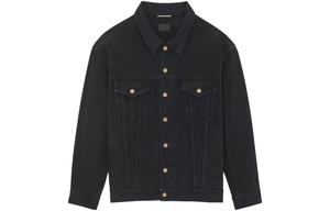 SAINT LAURENT Мужская джинсовая куртка, цвет Black
