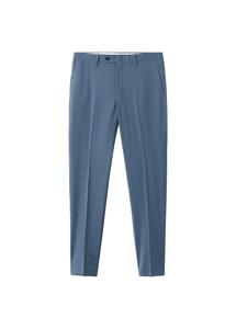 MANGO MAN Узкие брюки в светло-голубом цвете