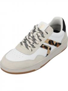 Кроссовки на шнуровке palado, цвет offwhite/white/camel/black