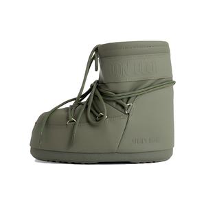 Женские туфли Icon Round-Toe Lace-Up Moon Boot, Dark Green