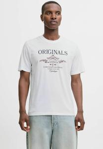 Футболка Jack & Jones GEDRUCKT, Bright White/Off-White