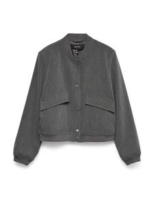 VERO MODA Куртка межсезонная 'VMAMALA' в темно-сером цвете