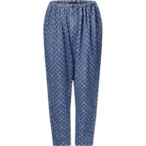 Джинсовые джинсы Lv Monogram LOUIS VUITTON, синий