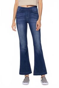 Расклешенные джеггинсы темного цвета Cello, Dark Wash