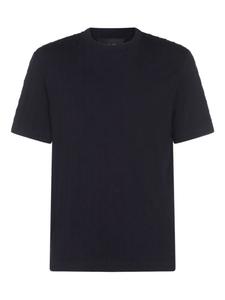 Футболка с коротким рукавом в рубчик Giorgio Armani, синий