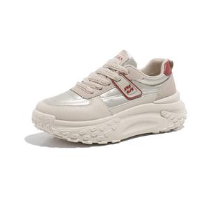 Износостойкие дышащие легкие амортизирующие детские повседневные кроссовки для подростков Wooden Rabbit, хаки