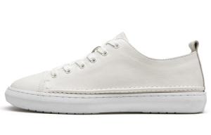 Кеды мужские, обувь для скейтбординга низкая белый Leaveland