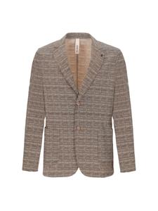 Пиджак стандартного кроя Distretto12 Aval, коричневый