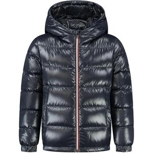 Moncler Утепленная куртка синяя детская