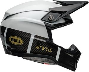 Шлем BELL Moto-10 Spherical MIPS, ATWYLD Optical Gloss White/Black