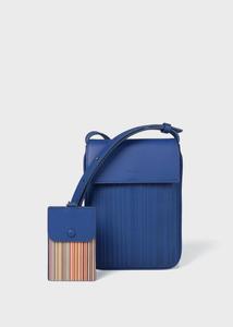 Мини-сумка через плечо Shadow Stripe SS26 Paul Smith, цвет Blue