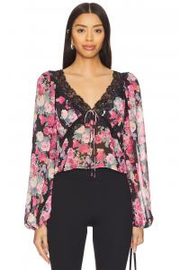 Кларисса топ For Love & Lemons, розовый