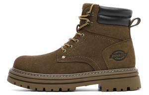 Мужские ботинки Dickies Martin замшевые с простроченной подошвой, темно-коричневый