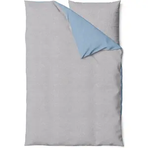 Двустороннее постельное белье SETEX «тонкая фланель», с двусторонней функцией, цвет hellblau-hellgrau