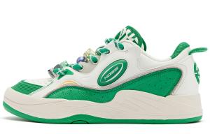 Кеды, обувь для скейтбординга Egg Shoes, женская, низкая, зеленый Qiaodan