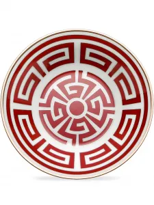 Набор labirinto из двух блюдец для эспрессо, 2,5х11 см, Ginori 1735, красный