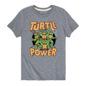 Футболка с рисунком «Черепашки-ниндзя» для мальчиков 8–20 лет Turtle Power Group Licensed Character
