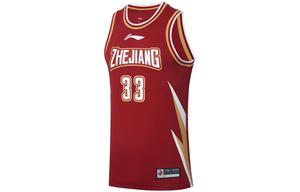 Баскетбольная майка CBA Collection Men Zhejiang Red Lining, красный