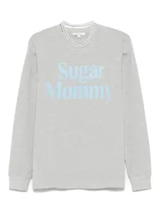 Футболка с длинным рукавом и графическим принтом MARKGONG, серый