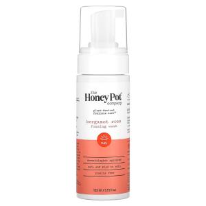 Пенка для умывания, бергамот и роза, 5,51 жидк. унции (163 мл) The Honey Pot Company